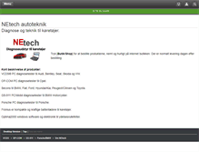 Tablet Screenshot of netech.dk